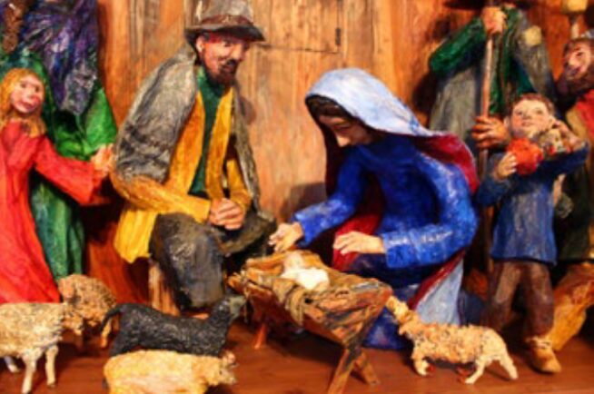 Weihnachtskrippen von Sieger Köder im Raum Rosenberg / Hohenberg