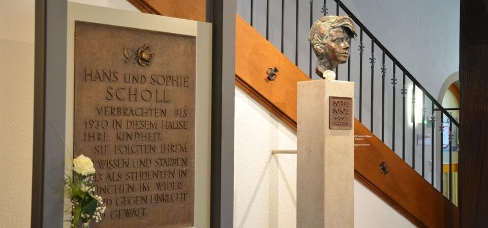 Führung auf dem Hans-und-Sophie-Scholl-Pfad in Forchtenberg